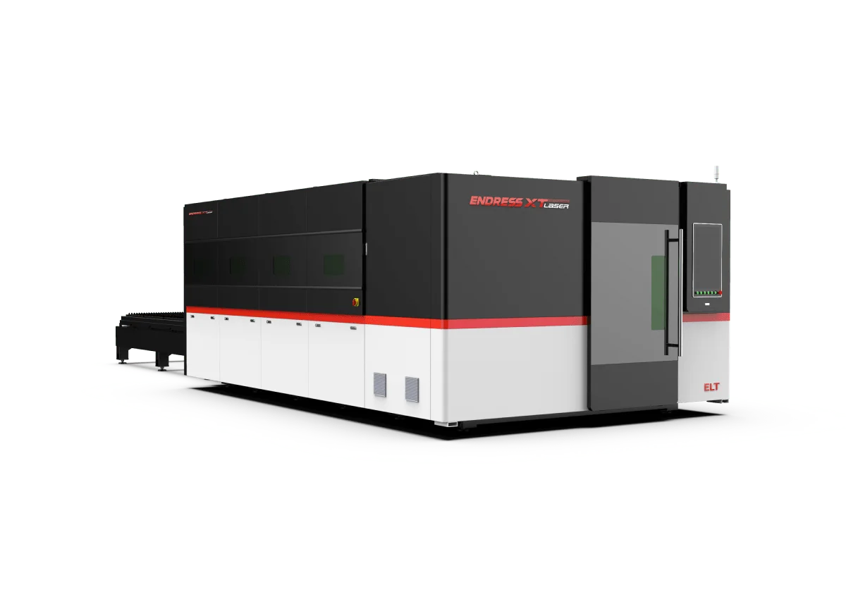 Masina laser CNC profesionala, inchisa, cu mese interschimbabile si viteza de schimbare de 70s, suprafata de lucru 2510x13050mm / ELT-GP25130